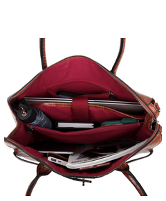 Wimona Sofia Dames Laptoptas cognac