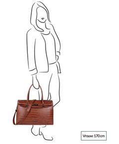 Wimona Sofia Dames Laptoptas zwart