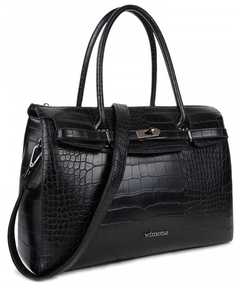 Wimona Sofia Dames Laptoptas zwart
