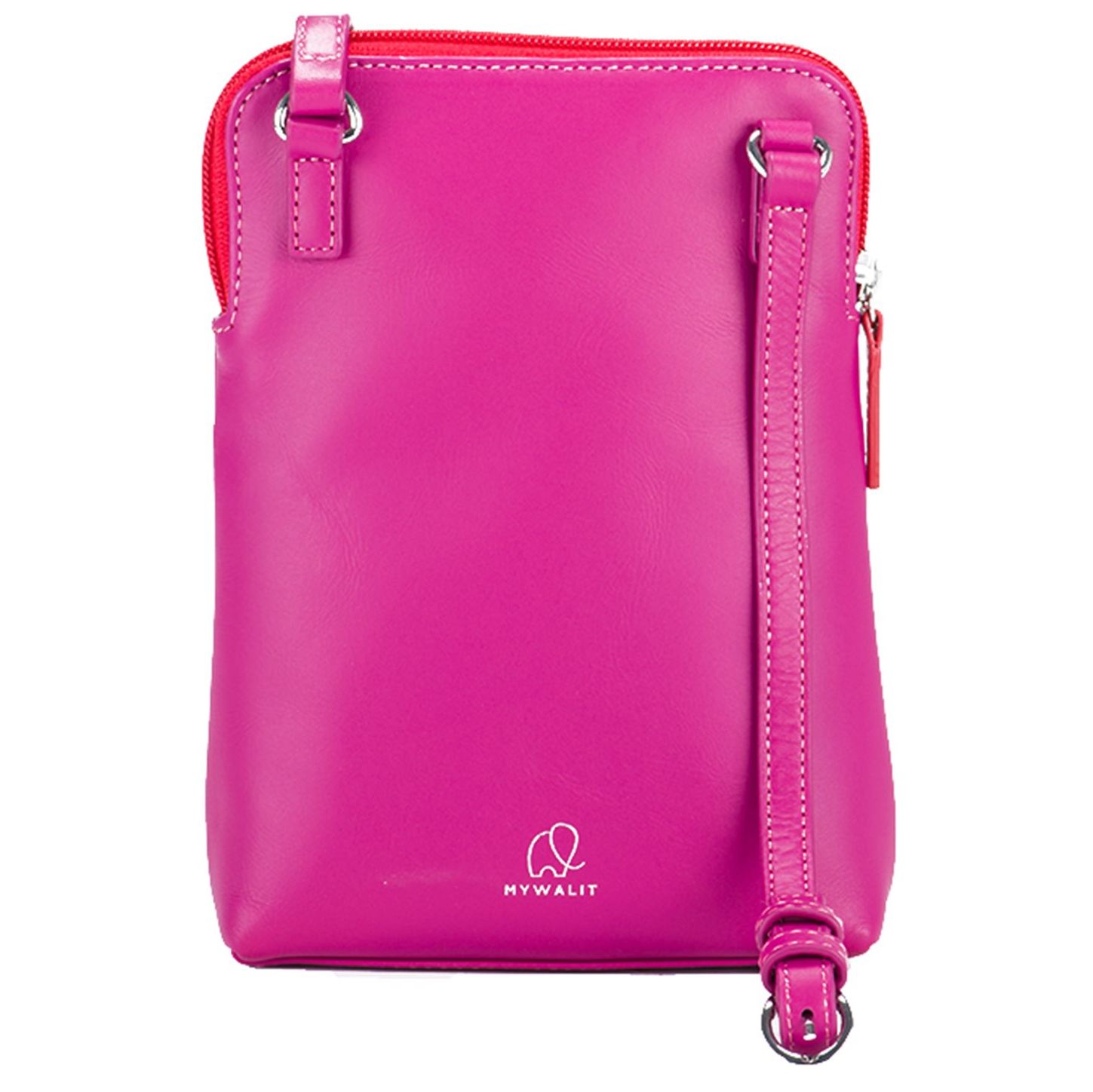 Mywalit Travel Cell Phone Purse sangria multi