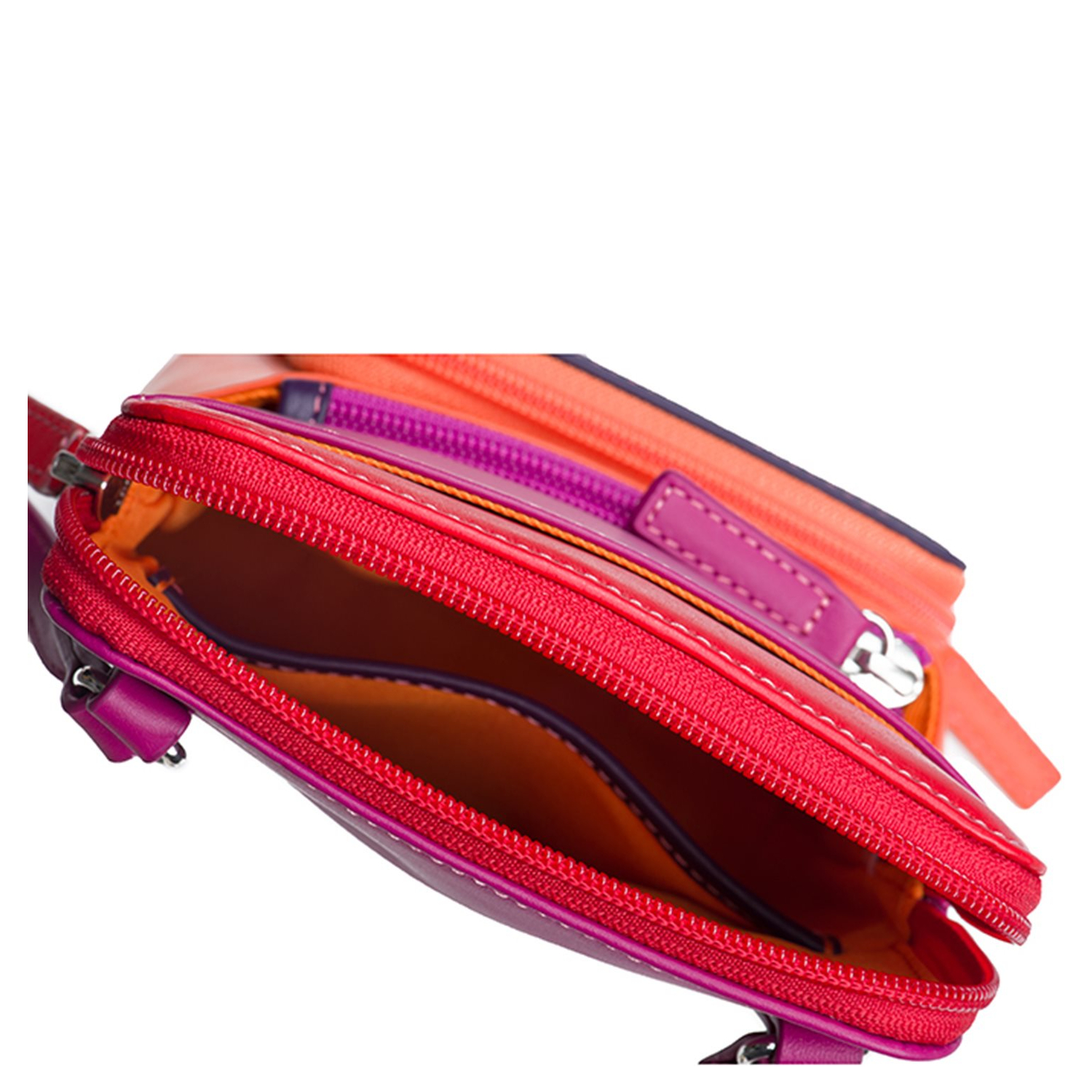 Mywalit Travel Cell Phone Purse sangria multi