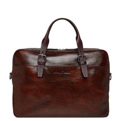 Castelijn & Beerens Rien Laptoptas 15.6'' RFID cognac