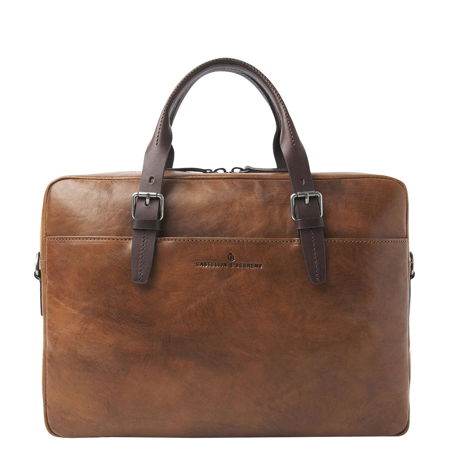 Castelijn & Beerens Rien laptoptas bruin