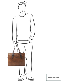 Castelijn & Beerens Rien Laptoptas 15.6'' RFID natural