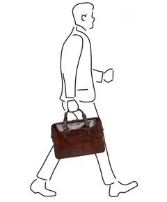 Castelijn & Beerens Rien Laptoptas 15.6'' RFID cognac