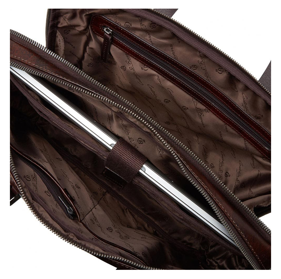 Castelijn & Beerens Rien Laptoptas 15.6'' RFID cognac