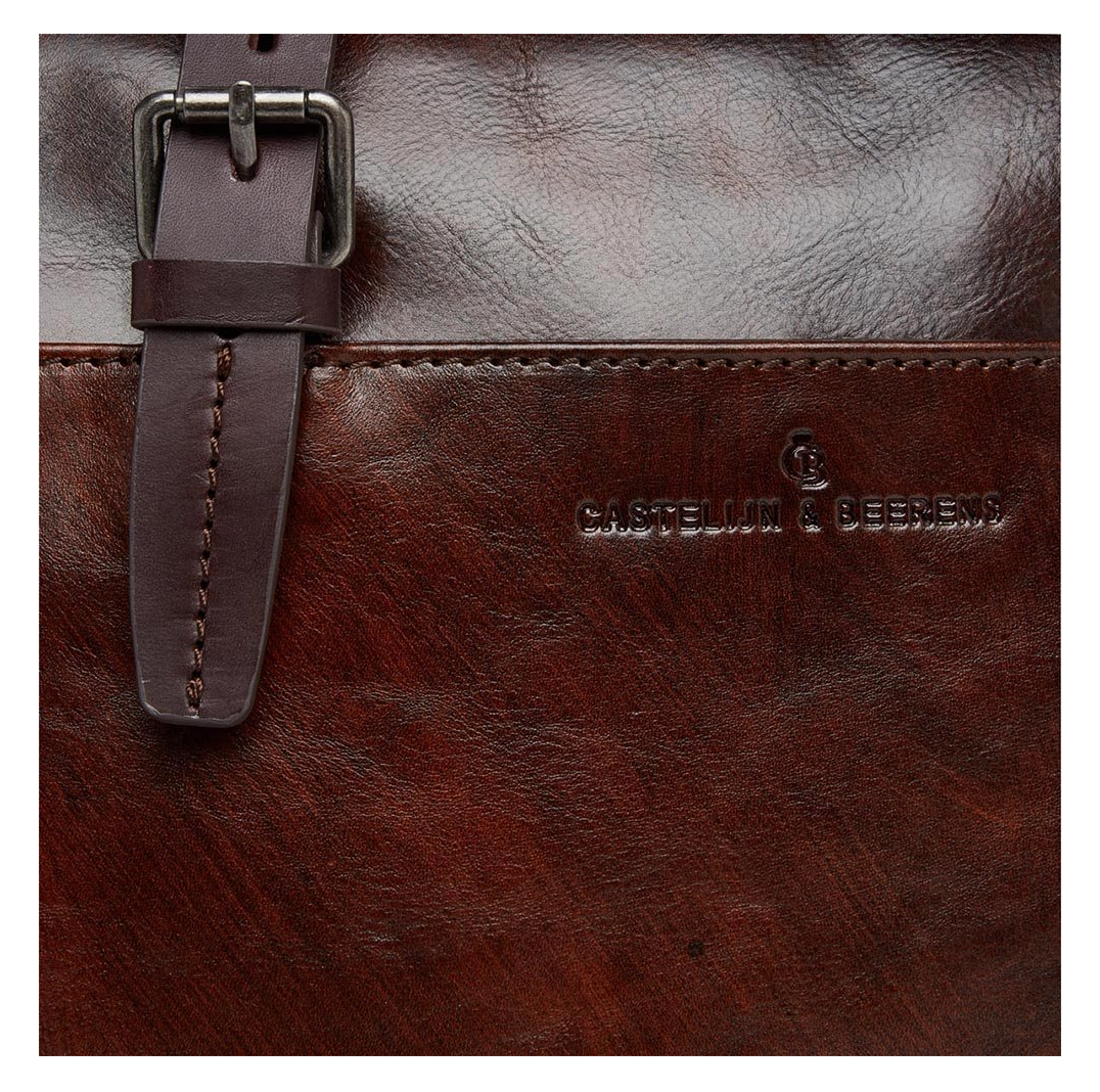 Castelijn & Beerens Rien Laptoptas 15.6'' RFID cognac