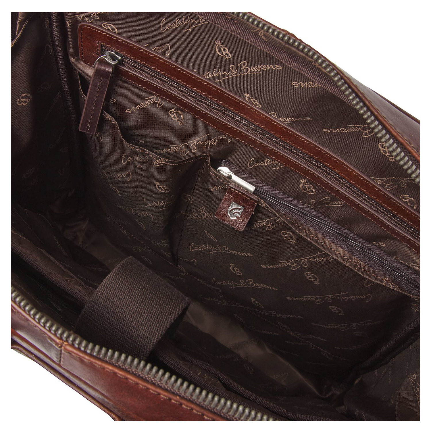 Castelijn & Beerens Rien Laptop Rugzak 15.6'' + tablet RFID cognac