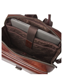 Castelijn & Beerens Rien Laptop Rugzak 15.6'' + tablet RFID cognac