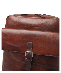 Castelijn & Beerens Rien Laptop Rugzak 15.6'' + tablet RFID cognac