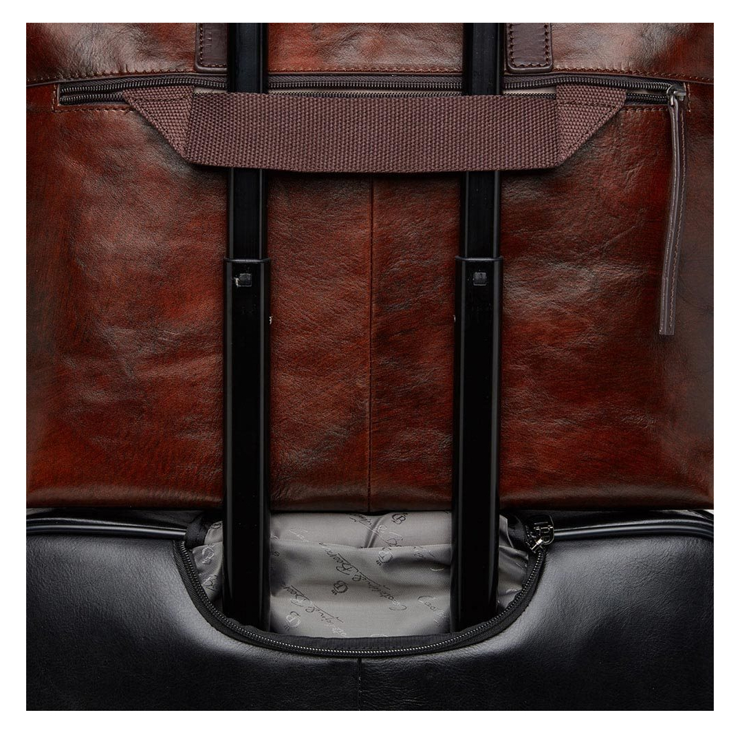 Castelijn & Beerens Rien Laptop Schoudertas 15.4'' RFID cognac