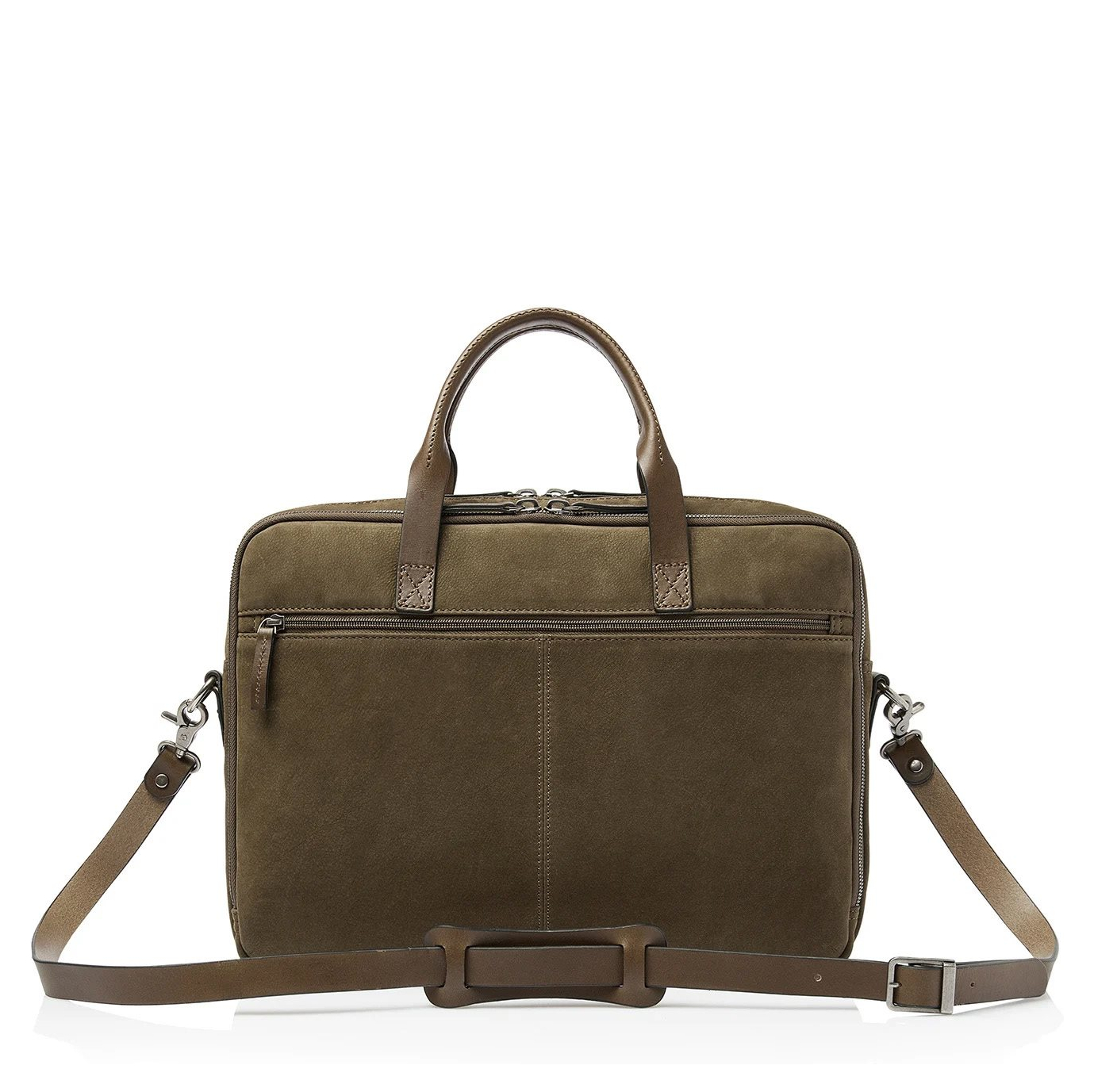 Castelijn & Beerens Nubuck Laptopbag 15.6" RFID green