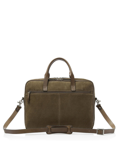 Castelijn & Beerens Nubuck Laptopbag 15.6" RFID green