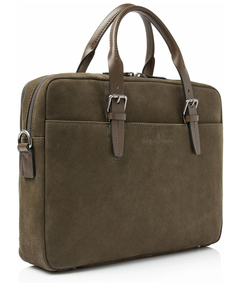 Castelijn & Beerens Nubuck Laptopbag 15.6" RFID green