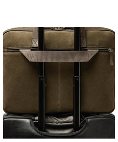 Castelijn & Beerens Nubuck Laptopbag 15.6" RFID green