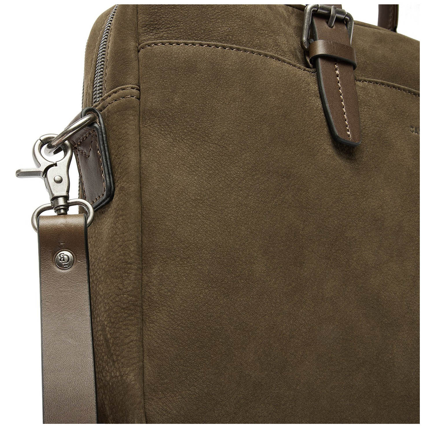 Castelijn & Beerens Nubuck Laptopbag 15.6" RFID green