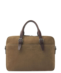 Castelijn & Beerens Veneto Nubuck Laptopbag 15.6" taupe