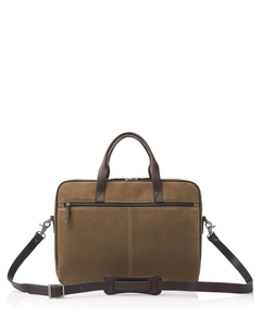 Castelijn & Beerens Veneto Nubuck Laptopbag 15.6" taupe