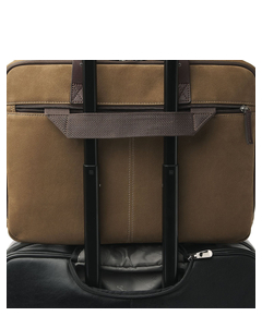 Castelijn & Beerens Veneto Nubuck Laptopbag 15.6" taupe
