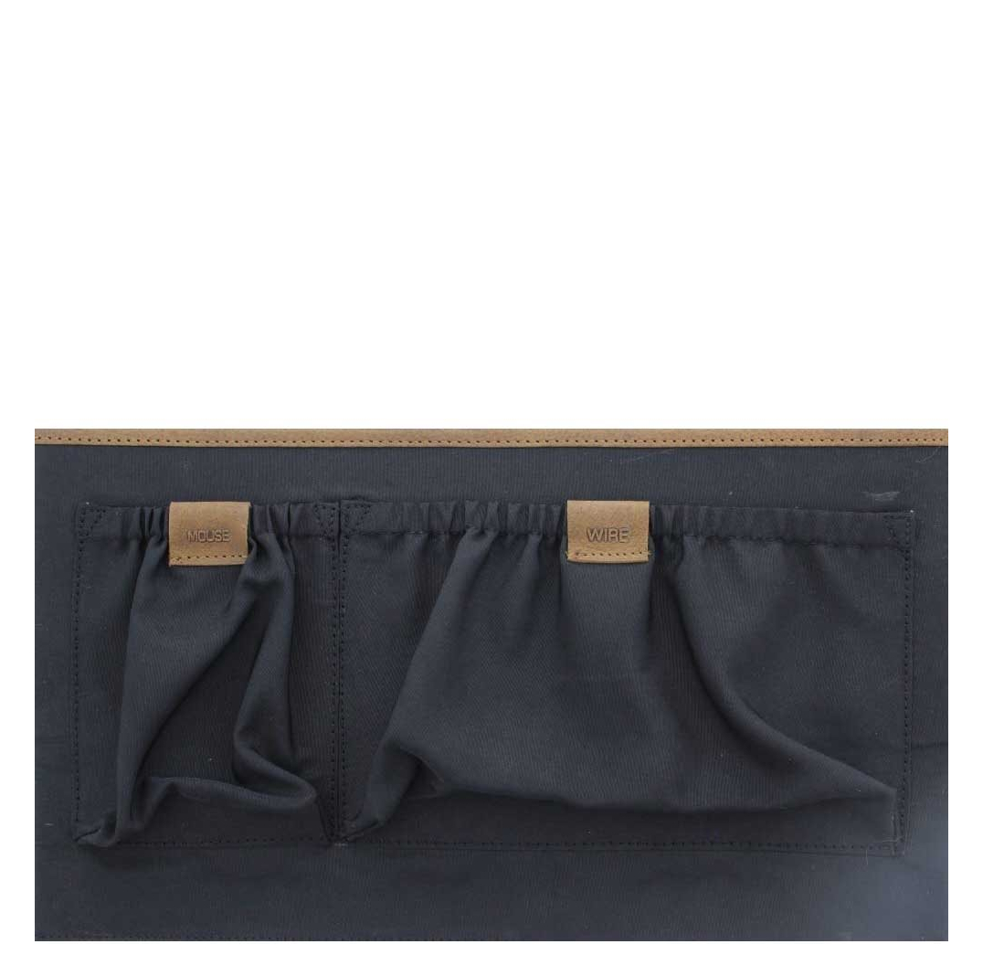 Plevier Retro Zeppelin Laptoptas 3 vaks 17.3" bruin