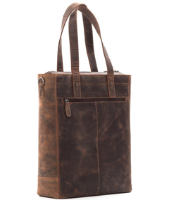 Plevier Retro Jackson Shopper 15.6" bruin