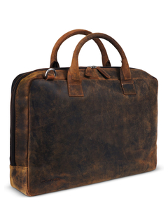 Plevier Adler Laptoptas 17.3" bruin