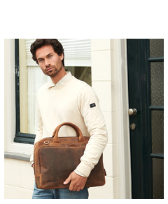 Plevier Colmar Businesstas 15.6" bruin