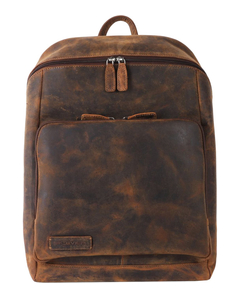 Plevier Hertz Laptop Rugzak 15.6" bruin