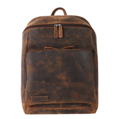 Plevier Hertz Laptop Rucksack 15,6" braun