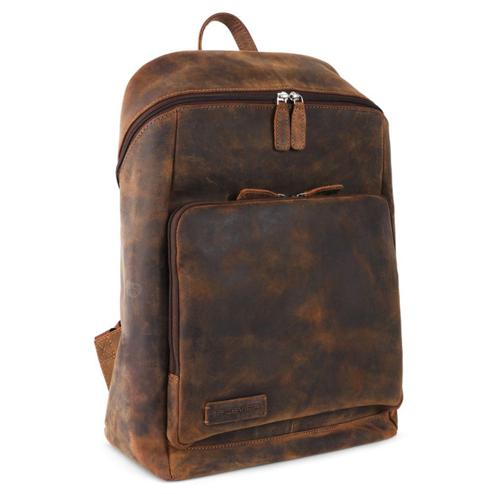 Plevier Hertz Laptop Rucksack 15,6" braun