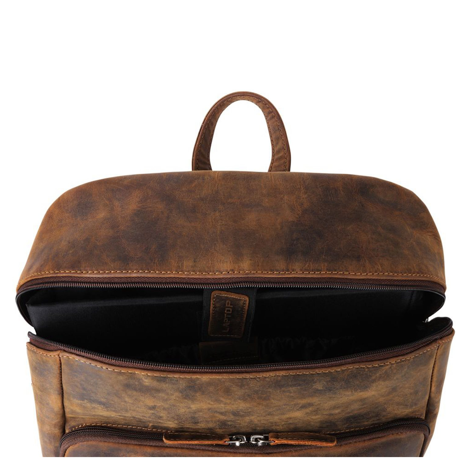 Plevier Hertz Laptop Rugzak 15.6" bruin