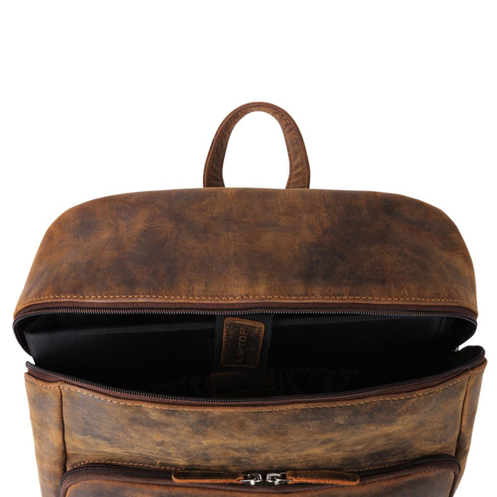 Plevier Hertz Laptop Rucksack 15,6" braun
