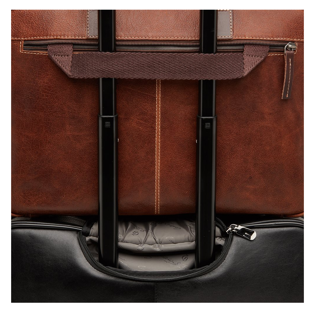Castelijn & Beerens Renee Rein Laptoptas 15.6'' RFID lichtbruin