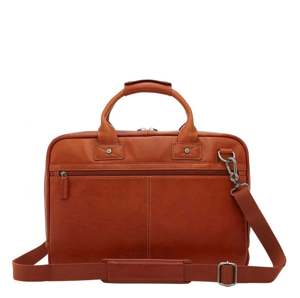 Castelijn & Beerens Firenze Business Laptopbag 15.6" licht bruin