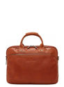 Castelijn & Beerens Firenze Business Laptoptas 15.6" 3 vaks licht bruin