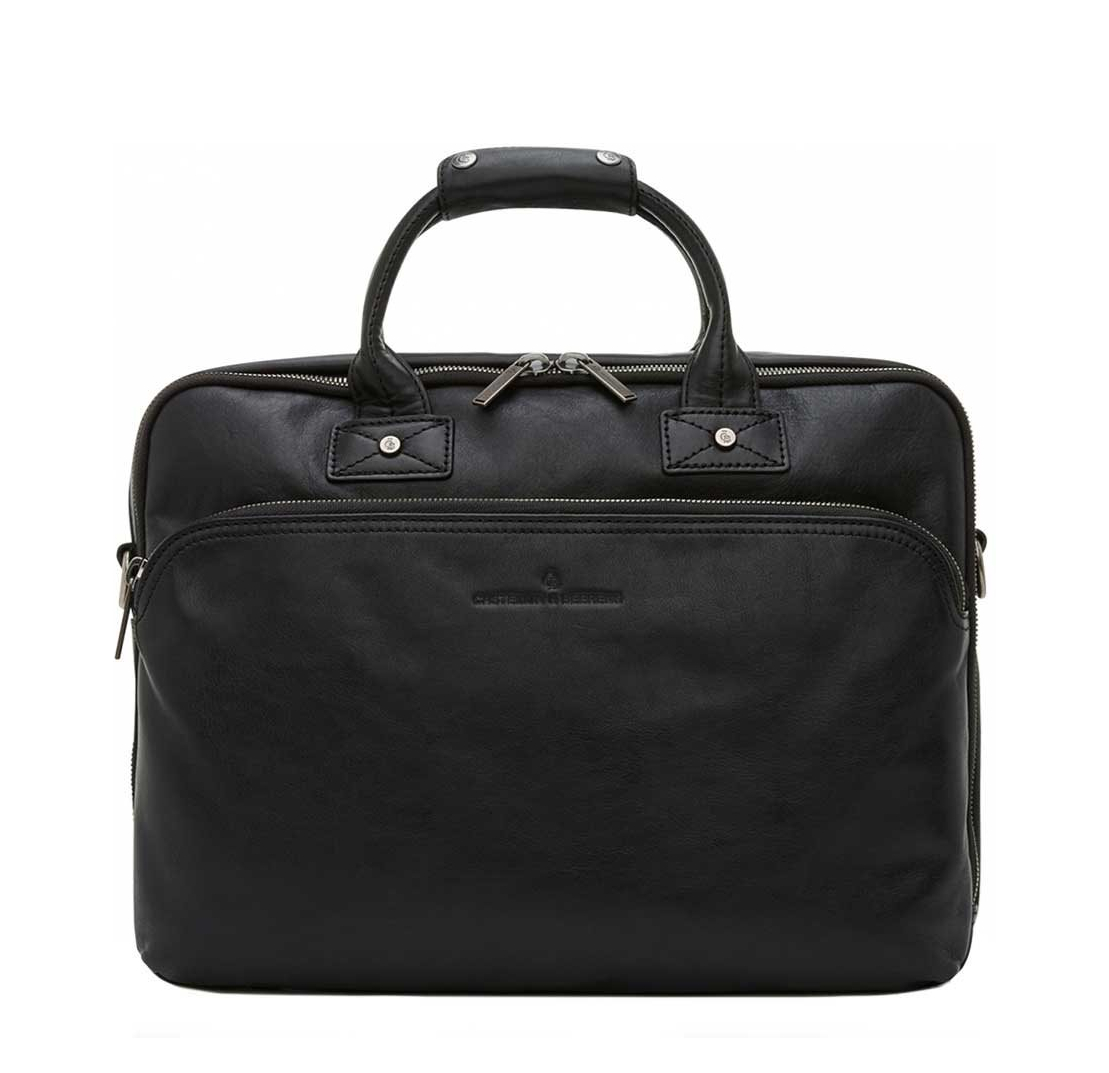 Castelijn & Beerens Firenze Business Laptoptas 15.6" 3 vaks zwart