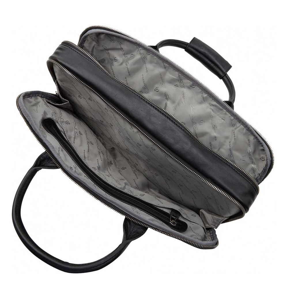 Castelijn & Beerens Firenze Business Laptoptas 15.6" 3 vaks zwart
