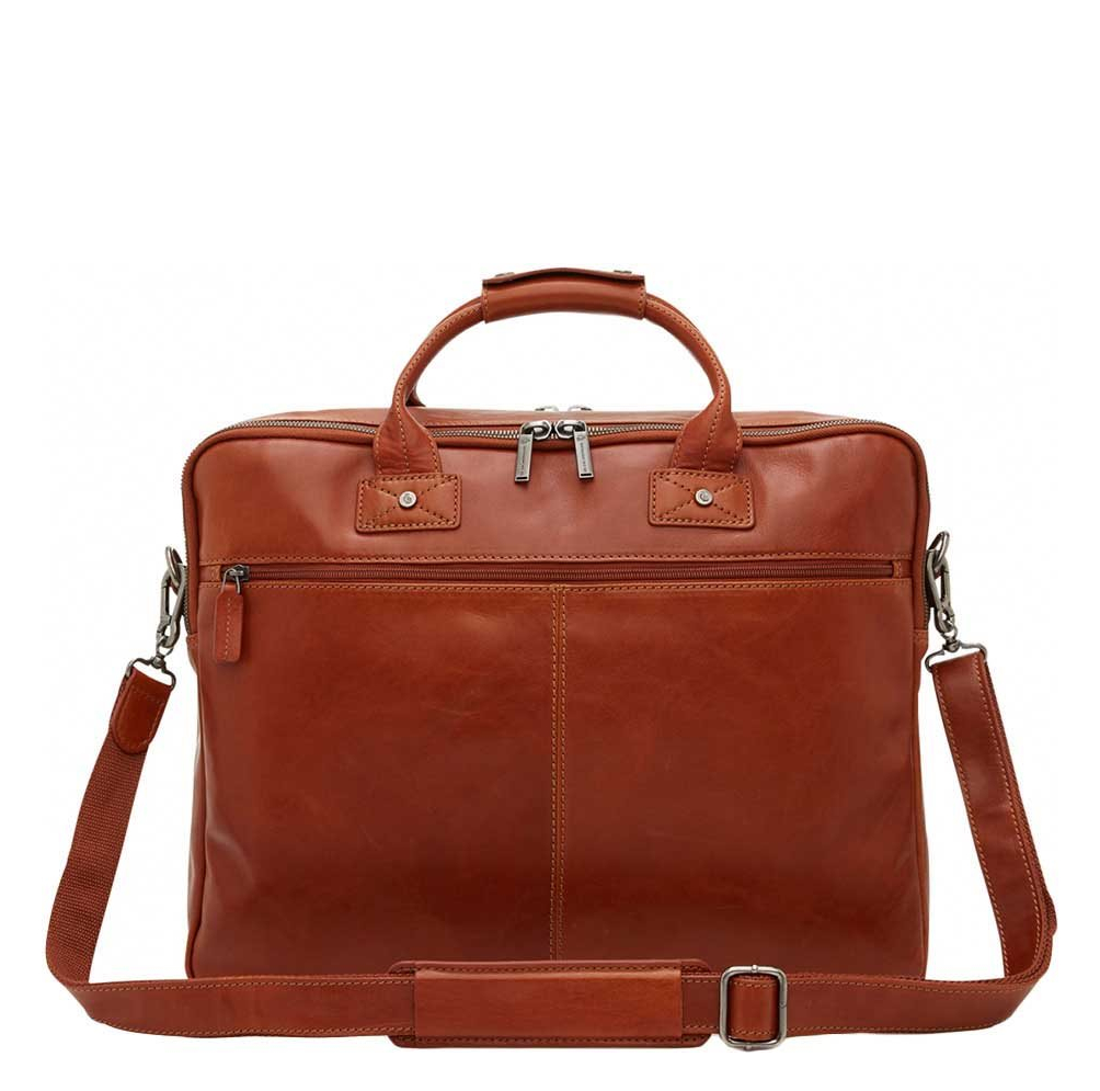 Castelijn & Beerens Firenze Business Laptoptas 17" licht bruin