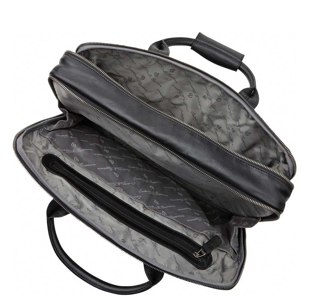 Castelijn & Beerens Firenze Business Laptoptas 17" zwart