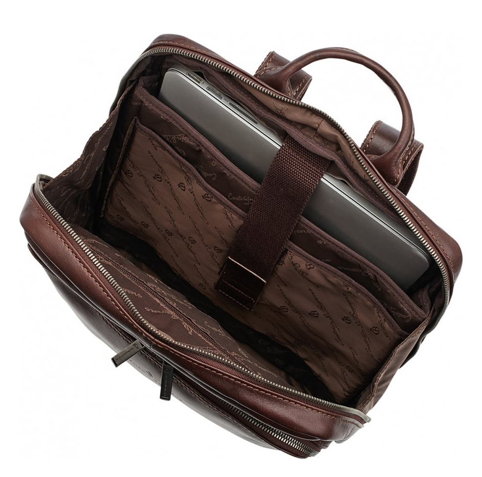Castelijn & Beerens Firenze Business Rugzak 15.6" + Tablet mocca