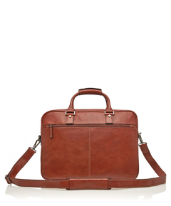Castelijn & Beerens Verona Business Laptoptas 15.6" licht bruin