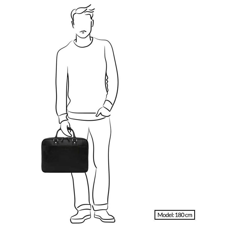Castelijn & Beerens Verona Business Laptoptas 15.6" mocca