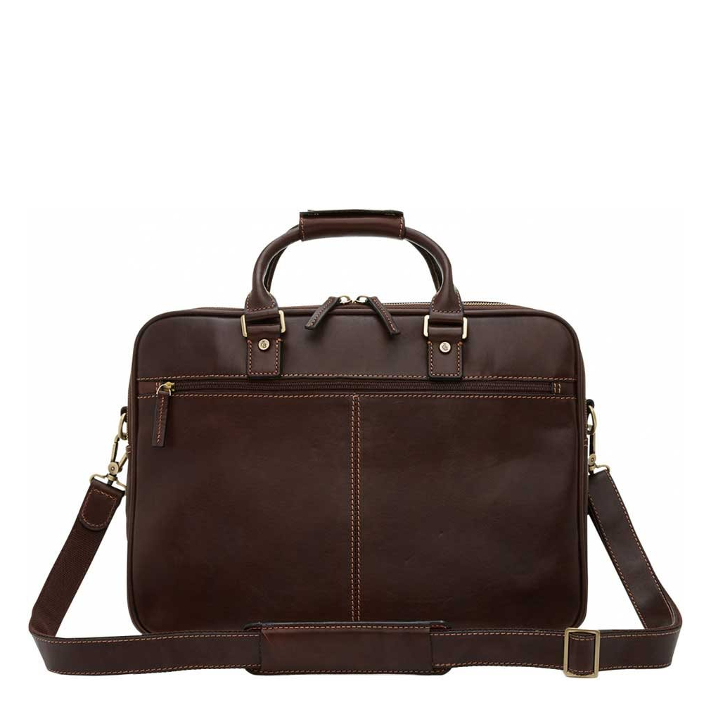 Castelijn & Beerens Verona Business Laptoptas 15.6" mocca