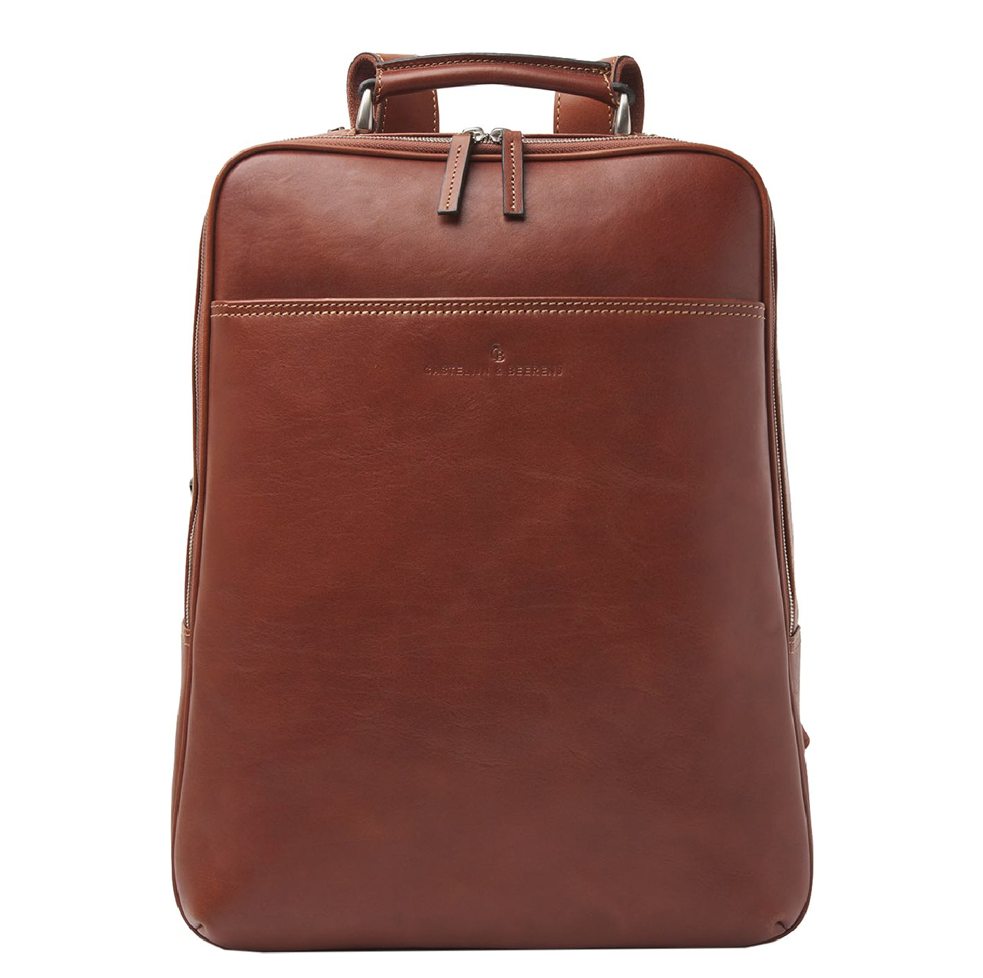Castelijn & Beerens Verona Laptop Rugzak 15.6'' + tablet RFID lichtbruin