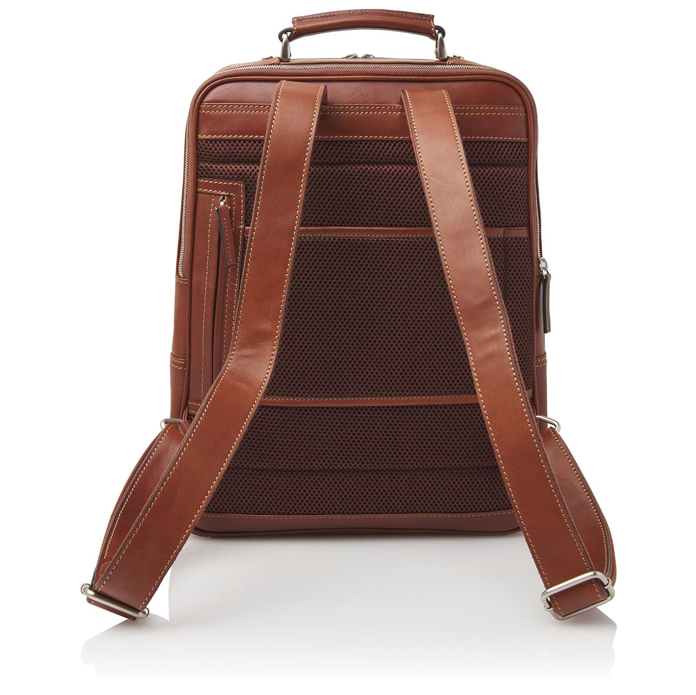 Castelijn & Beerens Verona Laptop Rugzak 15.6'' + tablet RFID lichtbruin