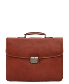 Castelijn & Beerens Verona Laptoptas 13.3" licht bruin