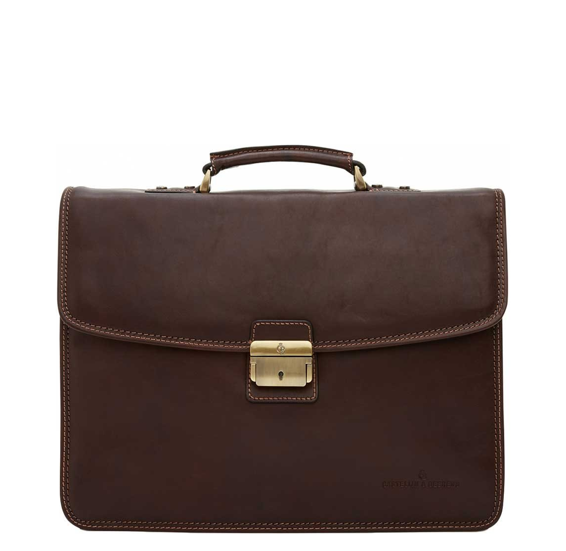 Castelijn & Beerens Verona Laptoptas 13.3" mocca