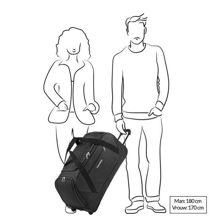 Travelite Kick Off Wheeled Duffle dark anthracite