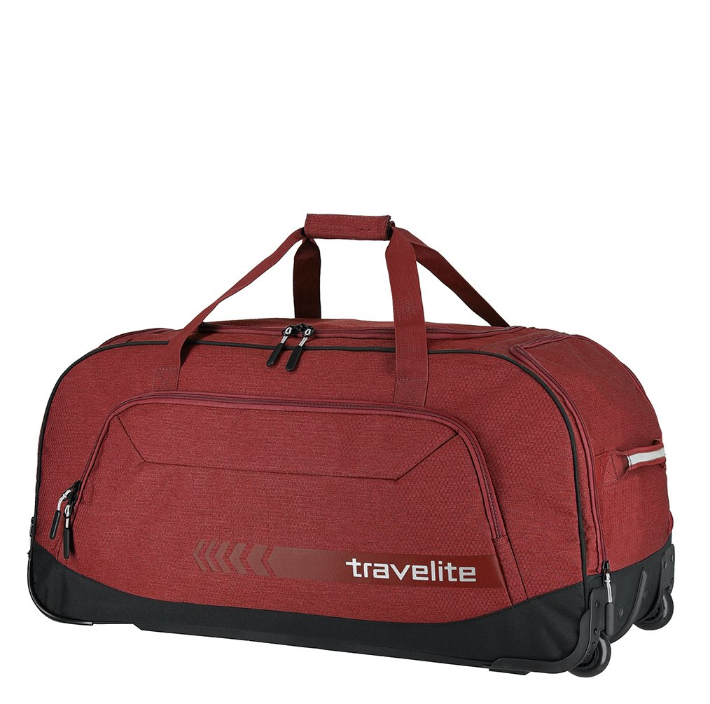 Travelite Kick Off Wheeled Duffle red
