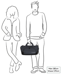 Travelite Kick Off Duffle S dark anthracite